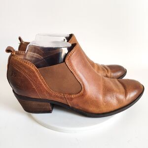 Josef Seibel Ankle Boots Size‎ 8 /39 Brown Tan Leather Booties Comfort Daphne 17